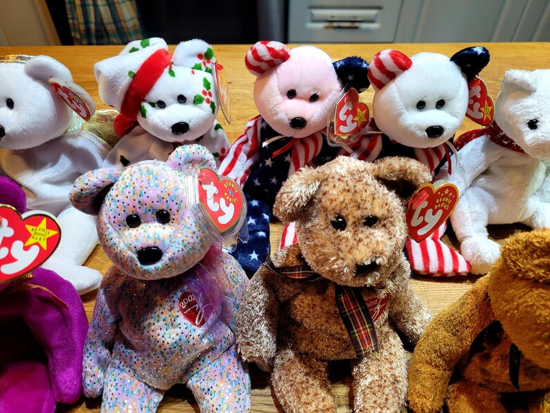 TY Beanie Baby Bears Vintage/ Choose From List / Great Etsy