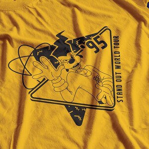 Powerline Stand Out World Tour 90&#39;s Style T-Shirt