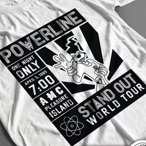 Powerline World Tour Poster SVG Bundle