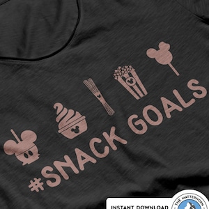 Magical Snack Goals SVG Bundle