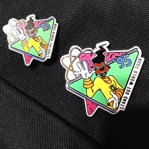 Powerline Pin Powerline Stand Out World Tour 1.5 Enamel Pin - Etsy