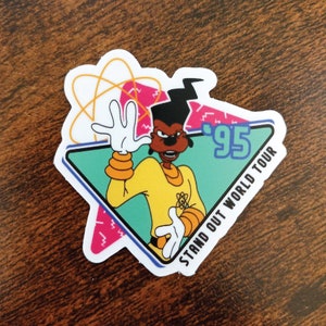 Powerline | Stand Out World Tour | Vinyl Sticker | 2&quot; x 1.9&quot;