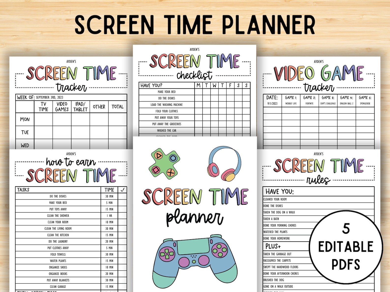 editable-screen-time-checklist-screen-time-rules-screen-time-chore