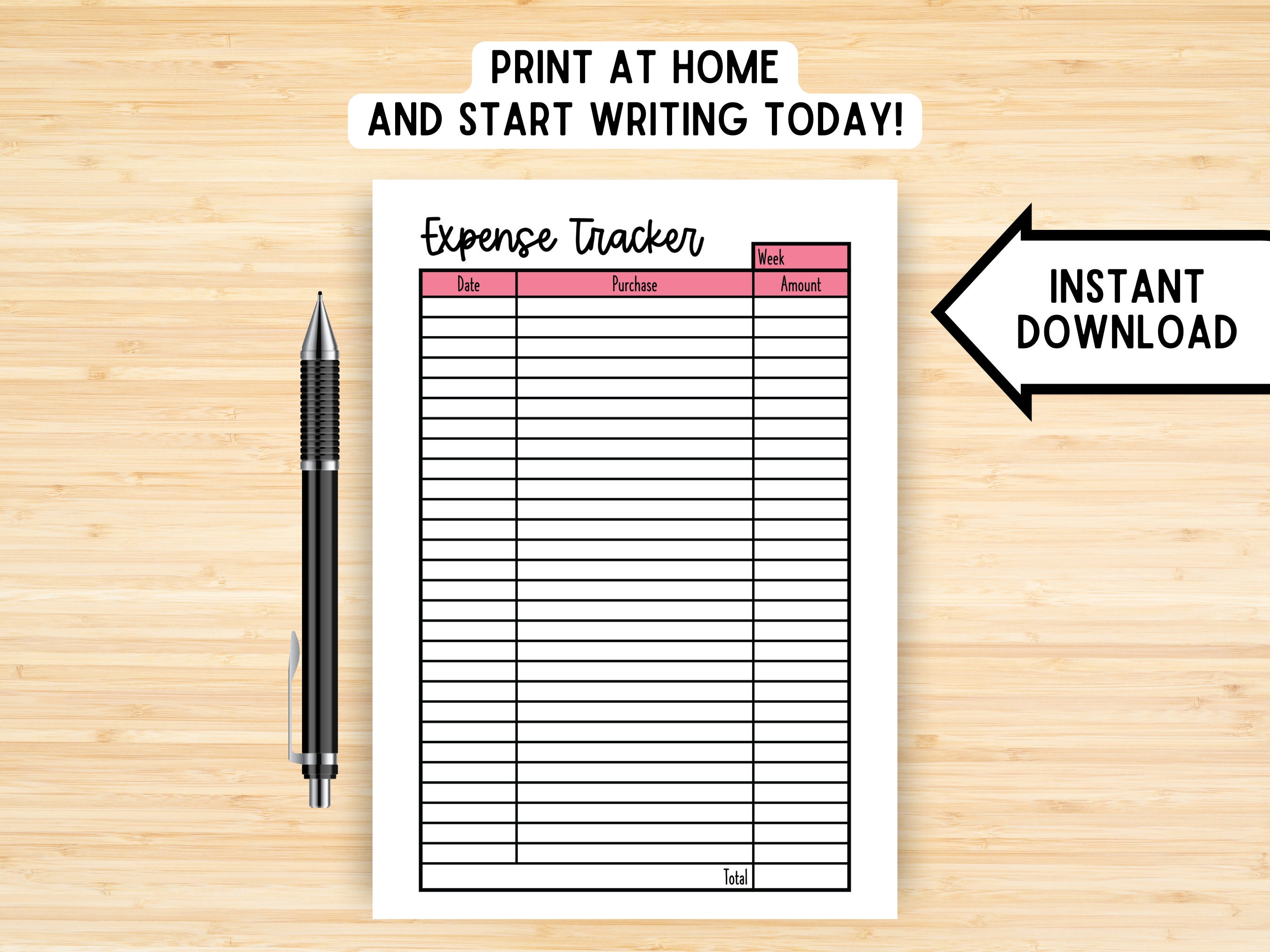 Mooe Expense Checklist.pdf Weekly Expense Tracker Printable, Expense Tracker Log, Purchase ...