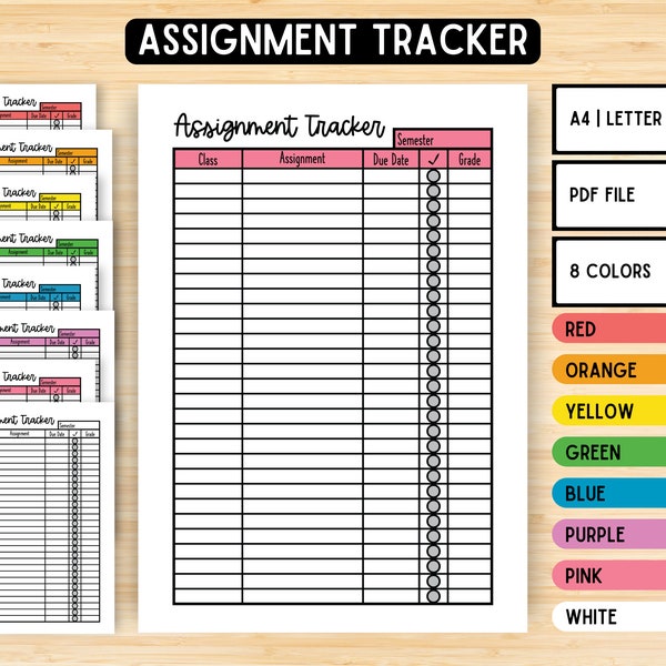 Homework Printable - Etsy