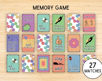 Memory Game, Printable Matching Game, Game For Kids, Printable Game For Kids, Activity for Kids, Preschool Game, Matching Games, PDF