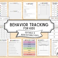 Behavior Clip Chart Polka Dots Printable Behavior Management System for ...