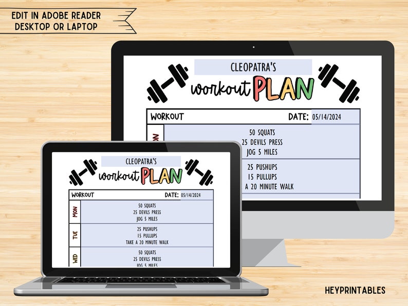 Exercise Tracker, Workout Tracker, Fitness log, Workbook log Template, Fitness Tracker, Weight Loss, 75 Soft challenge, Workout Printable