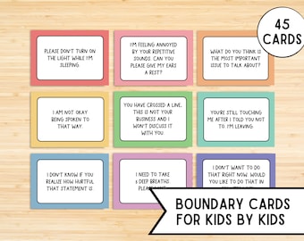 Teach Kids Boundaries - Etsy