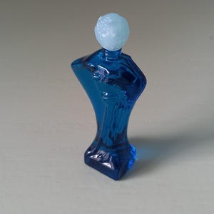 Super rare EDT "Daliflor" by Salvador dali in blue! Factory error miniature 5 ml