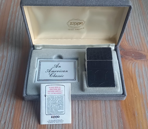 Rare 1932 Zippo U.S.A. First Edition 1988 in Box - Etsy