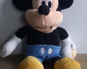 80-talets Musse Pigg gosedjur docka vintage Walt Disney