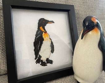 Pattern King Penguin CrossStitch Pattern Only