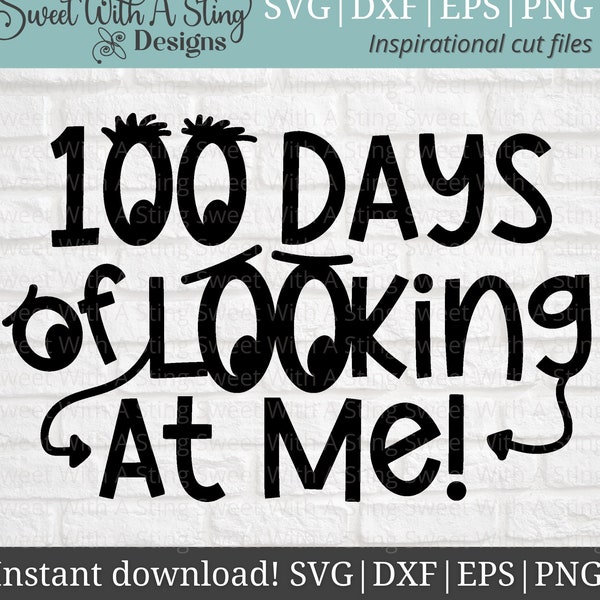 100 Days of School SVG | 100 Days of School Shirt | 100 Days of School Teacher | 100 Days of School Boys Girls | One Hundred Days of School