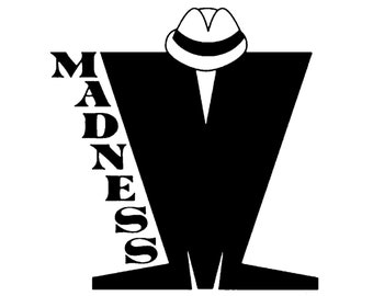 Madness Man - Car Camper Van Window Trailer Bumper Sticker