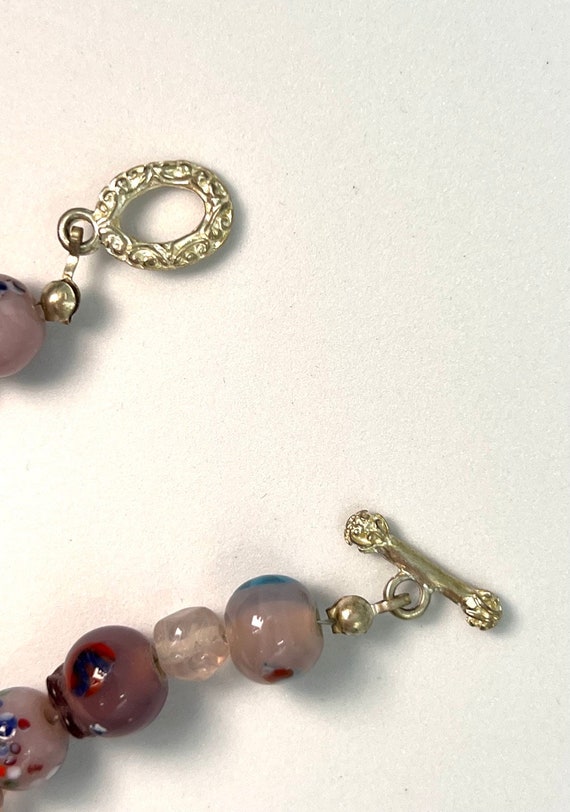 Vintage Murano Art Glass Necklace Venetian Art Gl… - image 8