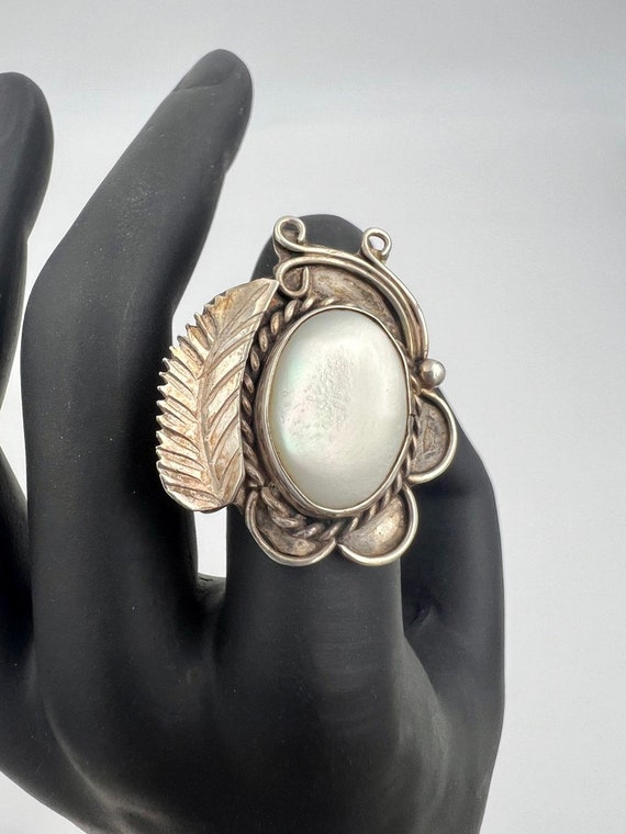 Size 6.5 Ring Sterling Silver Jewelry Boho Chic S… - image 2