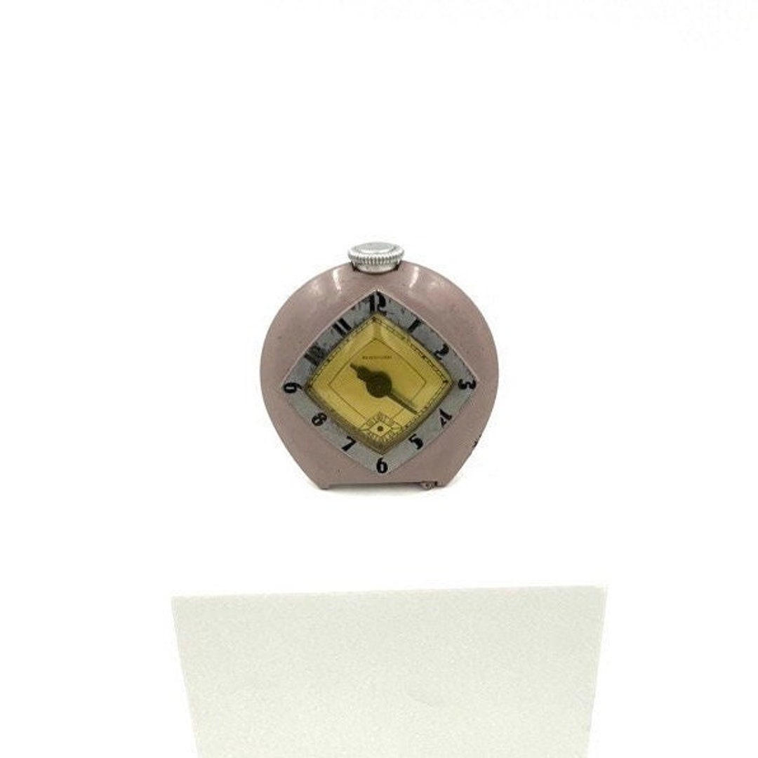 Art Deco New Haven Clock Co. Pocket Watch With Table Kickstand Etsy