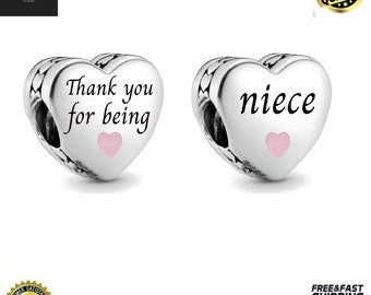 Pandora, Sweet Niece, Pendant, Charm, Family 791278CZ - Etsy Pandora, Sweet Niece, Pendant, Charm, Family 791278CZ - Etsy