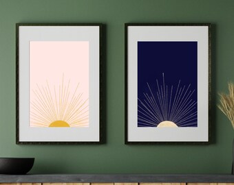 Salida del Sol y la Luna