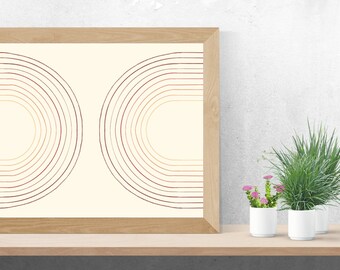 Impresión de arcos dobles