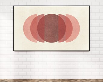 Impresión de semicírculo de terracota