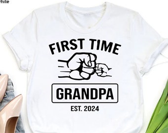 New Grandpa Gift, Grandpa To Be, Promoted to Grandpa, First Time Grandpa, Grandpa T-Shirt, Grandpa Reveal, Grandpa Shirts, Gift for Grandpa