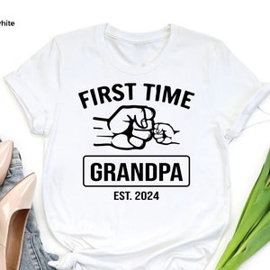New Grandpa Gift, Grandpa To Be, Promoted to Grandpa, First Time Grandpa, Grandpa T-Shirt, Grandpa Reveal, Grandpa Shirts, Gift for Grandpa