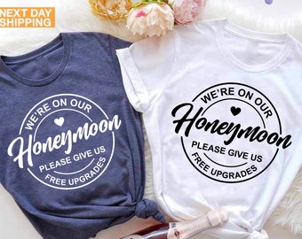 Funny Honeymoon Shirts, Married Couple Shirts, Honeymoon Gifts, Just Married T-shirt, Wifey and Hubby Shirts, Wedding Shirt, Wedding Gift