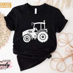 Tractor Shirt, Gift for Farmer, Farmer Shirt for Men, Mens Farming Shirt, Tractor Lover Gift, Tractor Gifts, Farming Shirts, Farm Family Tee image 7