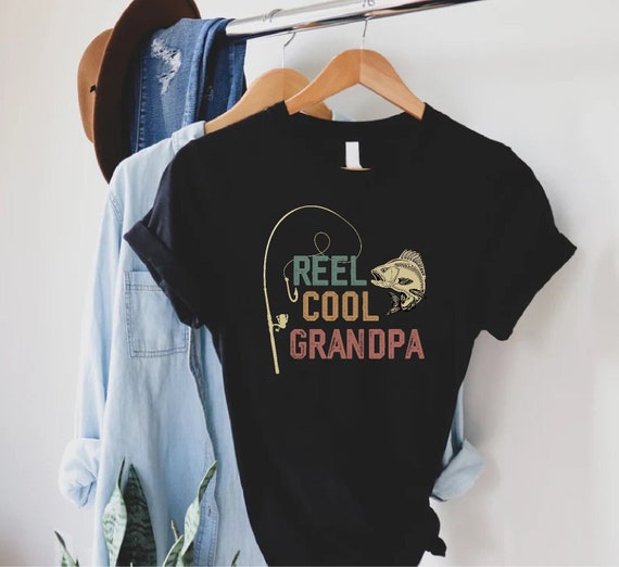 Grandpa Fishing Shirt, Grandpa Gift Birthday, Reel Cool Grandpa Shirt, Fisherman  Shirt, Grandpa Fishing Gift, Grandpa Father Day Shirt Gift -  Canada
