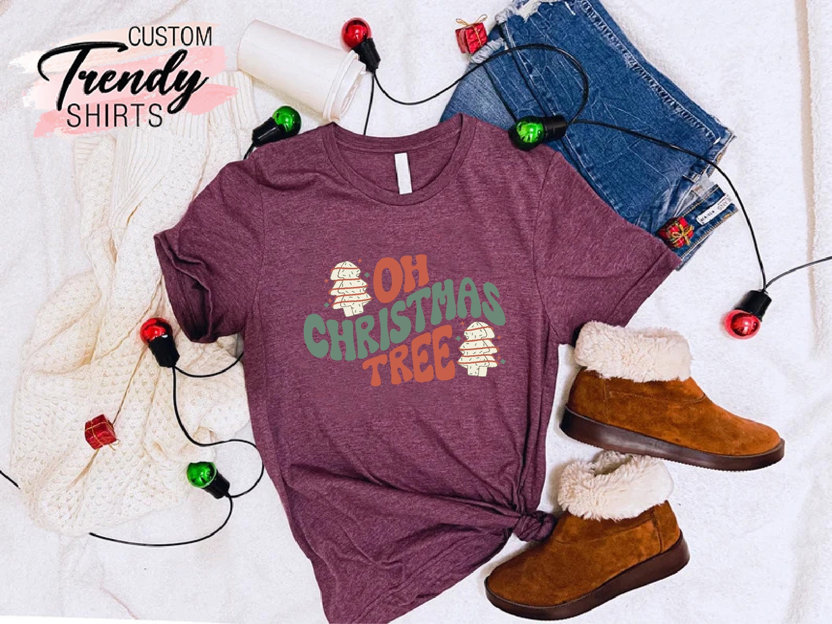 Christmas Cake Shirt, Little Debbie Christmas Tree Cake Shirt sold by