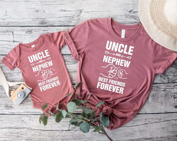 Nephew And Uncle Gifts - Best Friends Forever T-Shirt Nephew And Uncle Gifts - Best Friends Forever T-Shirt