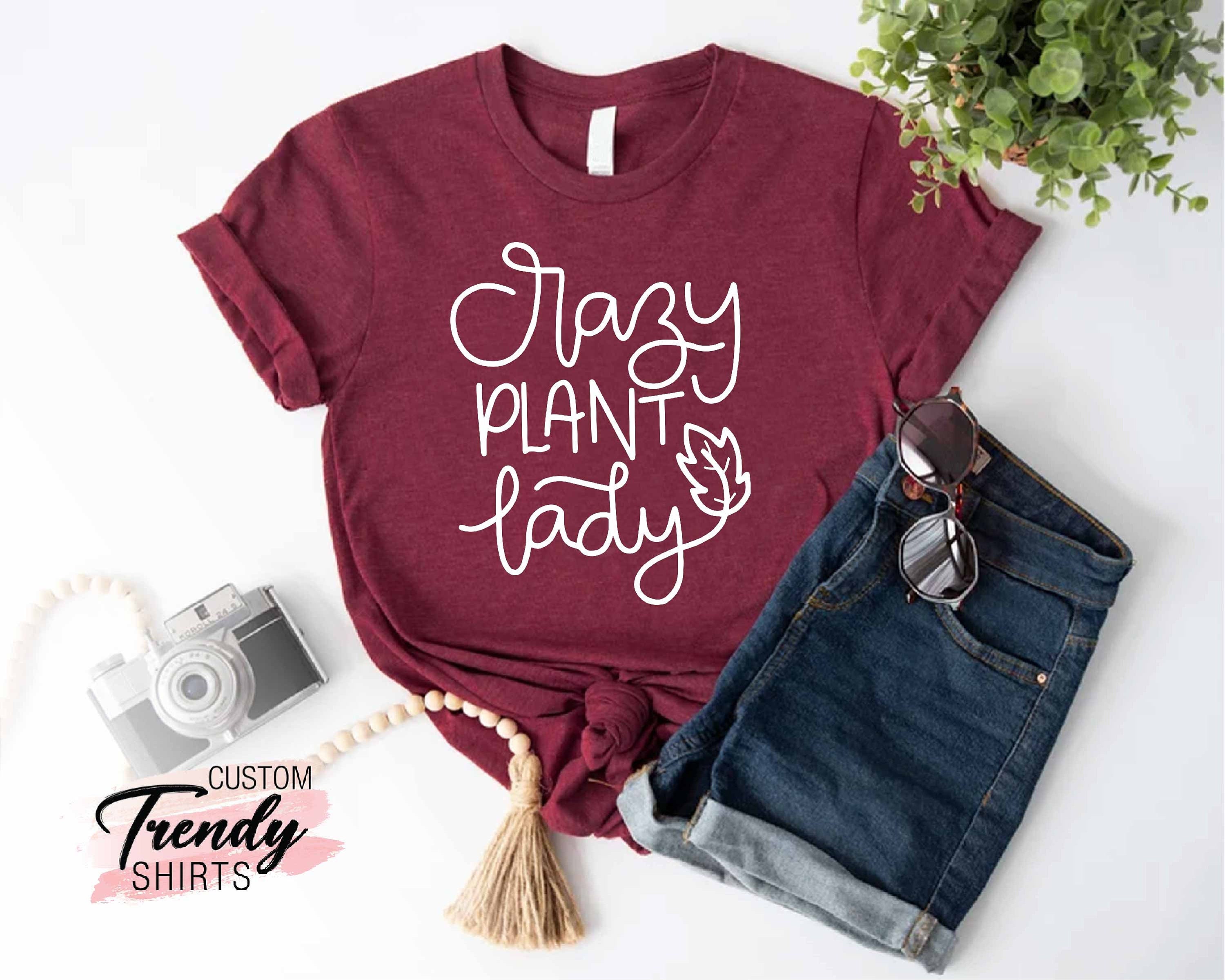 Plant Lady Shirt Plant Mom Shirt Plant Mom Gift Womens - Etsy