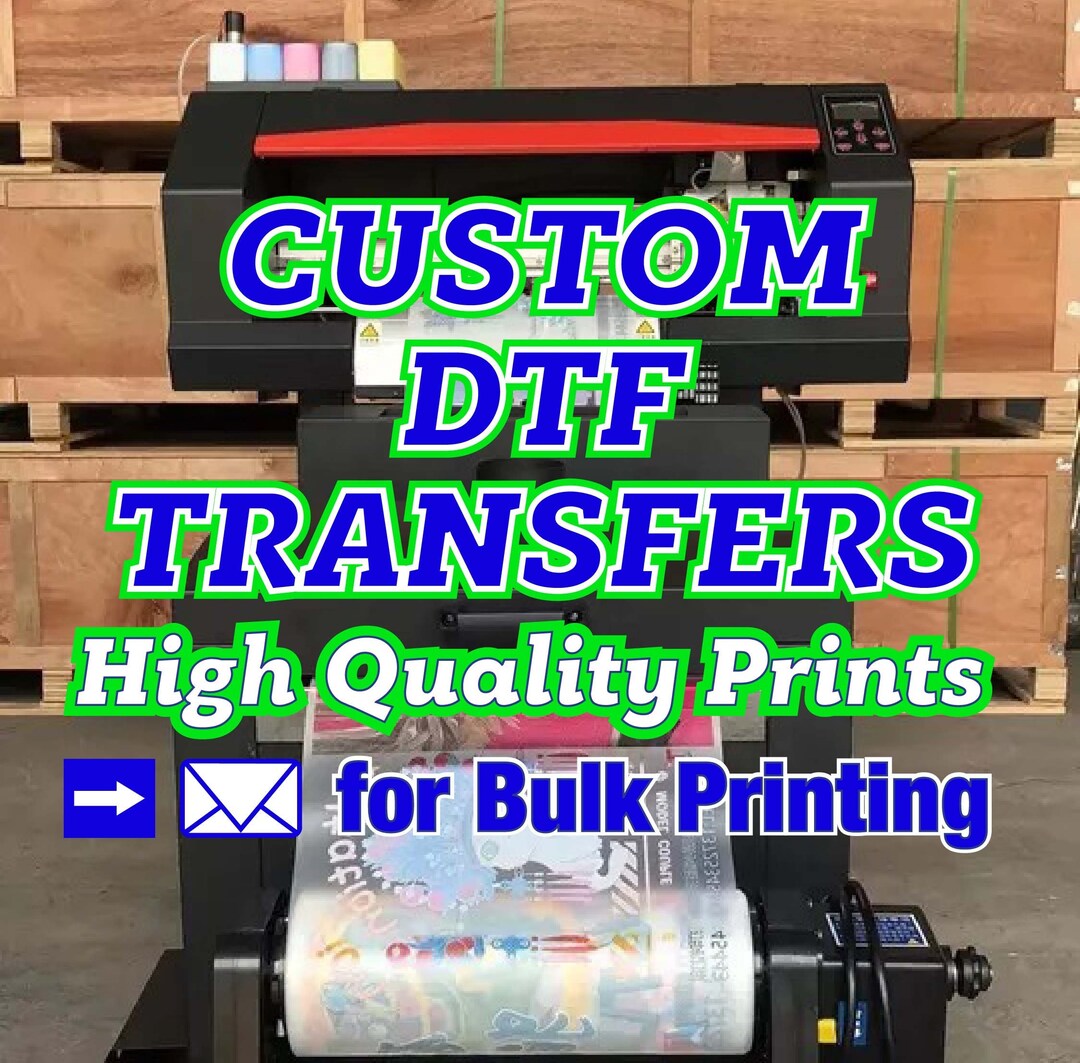 Custom DTF Transfers, DTF Transfers, Wholesale Dtf Print, Gang Sheets
