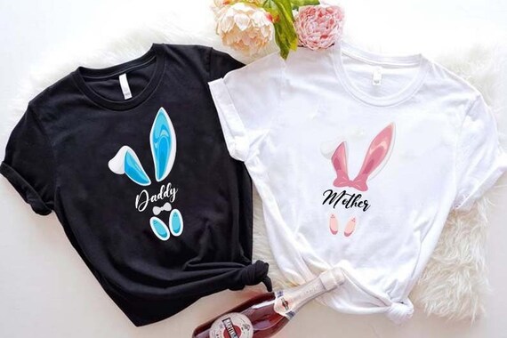 Baby Bunny Cute Easter Outfits Family Matching Tshirt Baby Bunny Cute Easter Outfits Family Matching Tshirt