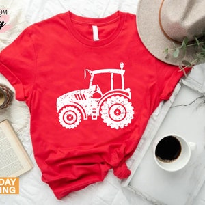 Tractor Shirt, Gift for Farmer, Farmer Shirt for Men, Mens Farming Shirt, Tractor Lover Gift, Tractor Gifts, Farming Shirts, Farm Family Tee image 10