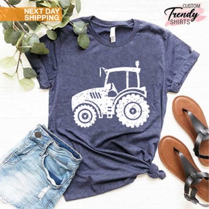 Tractor Shirt, Gift for Farmer, Farmer Shirt for Men, Mens Farming Shirt, Tractor Lover Gift, Tractor Gifts, Farming Shirts, Farm Family Tee image 8