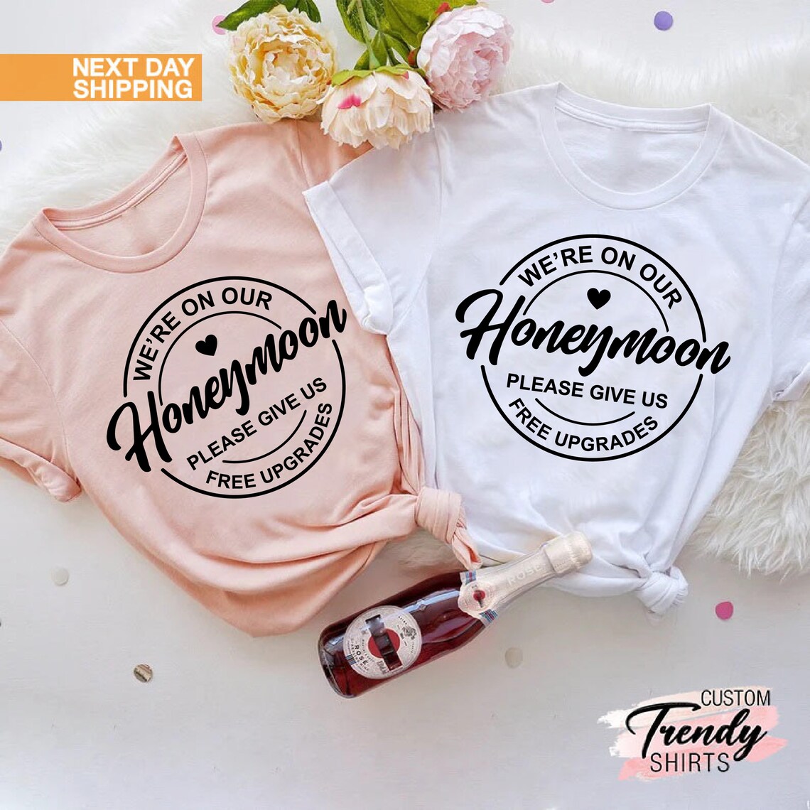 Funny Honeymoon Shirts Married Couple Shirts Honeymoon Etsy