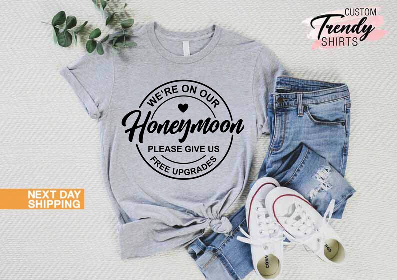 Funny Honeymoon Shirts Married Couple Shirts Honeymoon Etsy
