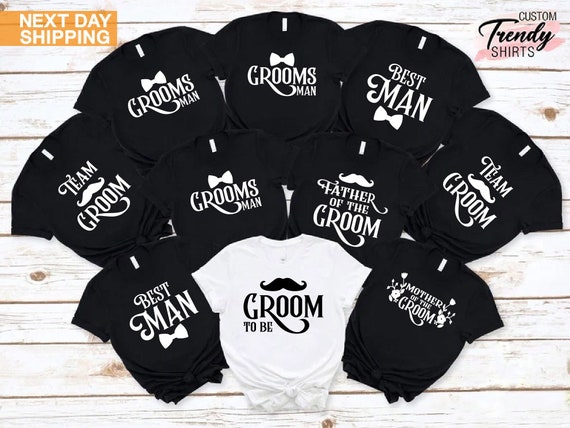 Groom Squad T-Shirt Bachelor Party Shirts Groomsmen Gifts Groom Squad T-Shirt Bachelor Party Shirts Groomsmen Gifts