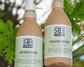 Shampoo & Spülung von Yerba Buena