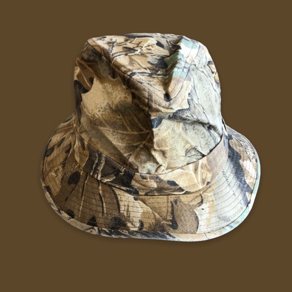 Vintage Real Tree Camo Bucket Hat 