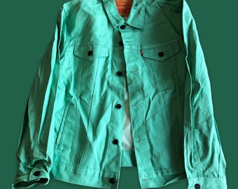 Vintage Levis Light Green Denim Jean 