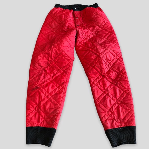 Vintage 70s 80s Military Quilted Puffy 