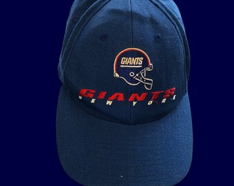 New York Giants Hat - Etsy Canada