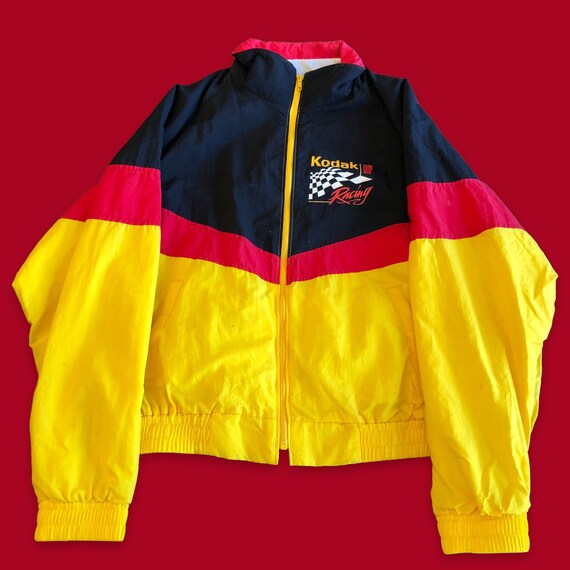 Vintage 80s Racing Nascar Windbreaker 