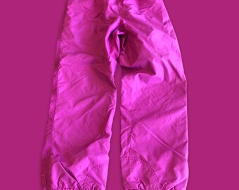 Pink Parachute Pants - Etsy