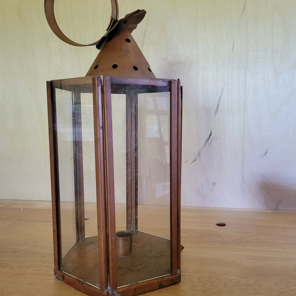 Copper Lantern Etsy