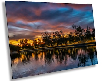 London Bridge Beach Sunset: Arizona Landscape Photography Wall Art